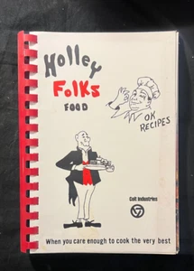 HOLLEY FOLKS REZEPTE seltenes Kochbuch - Bowling Green Kentucky Automobilfabrik - Bild 1 von 5