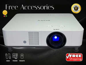 3LCD 4K Projector Lens Shift 6400 Lumens Intelligent Settings / Reality Creation - Picture 1 of 15