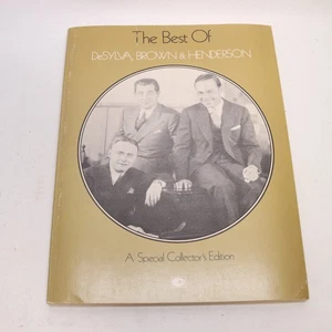 Best of DeSylva Brown Henderson Piano Voice Songbook 1927 Chappell - Picture 1 of 9