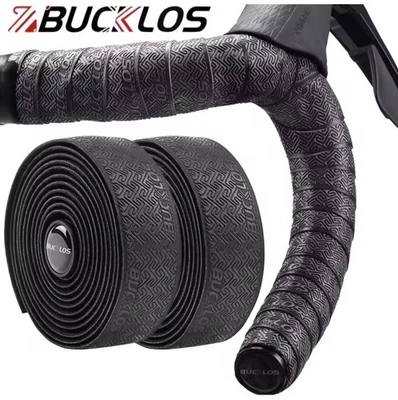 BUCKLOS PU EVA Road Bike Handlebar Tape Non-Slip Drop Bar Wrap Cycling Grip - Image 1 of 4