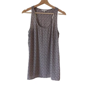 Cabi Easy Tank 818 Damen ärmelloses Top Animal-Print schwarz weiß Longline Small - Bild 1 von 5