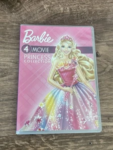 Barbie 4-movie Princess Collection DVD Tabitha St. Germain Very Good - Picture 1 of 5
