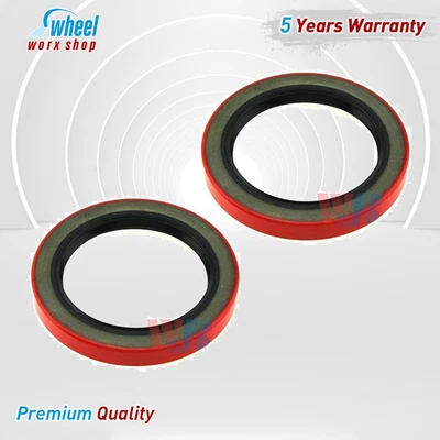 WJB 2pcs Rear Inner Wheel Seal for Chevrolet C3500 1988-1996 1997 1998 1999 2000 - Image 1 of 3