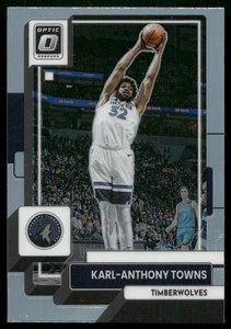 Karl-Anthony Towns - 2022-23 Panini Donruss Optic Basketball - Silver Prizm #50 - Bild 1 von 2