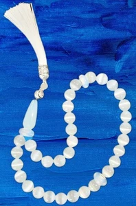 Gebetskette Islam💫Tesbih Muslimische Gebetskette mit 33 Perlen Tasbih Misbaha - Bild 1 von 2