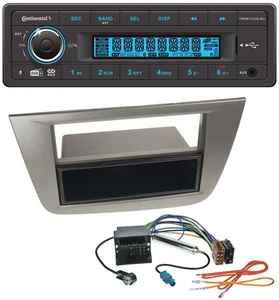 Continental MP3 DAB USB Bluetooth Autoradio für Seat Altea Toledo ab 05 Anthrazi - Bild 1 von 5