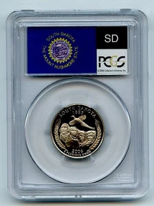 2006 S 25C Clad South Dakota Quarter PCGS PR70DCAM - Picture 1 of 2