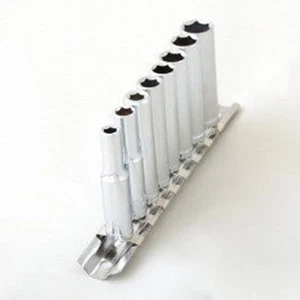 1/4" Drive SAE Standard Size Chrome Deep Well Socket Tool Set Deepwell - Picture 1 of 1