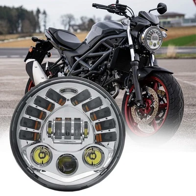 7 Inch LED Headlight Hi/Low Beam For Suzuki Bandit GSF 1200 SV650 SV650X SV1000 - Image 1 of 4