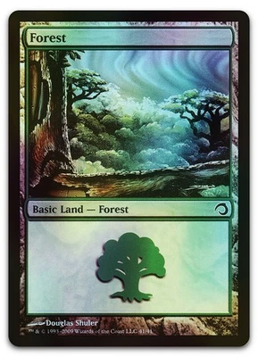 Forest (41) #41 (Foil) (NM) Premium Deck Slivers PDS Magic MTG - Image 1 of 2