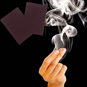 Mystic Finger Hells Smoke Trick Smoking Illusion Paper Kids Magician 10x7cm  ♐ - Picture 1 of 9