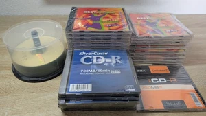 CD-Rohlinge CD-R 700MB - Unterschiedliche Hüllen und Marken - Bild 1 von 2