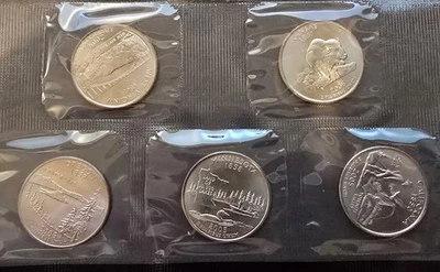 2005-D STATEHOOD QUARTERS IN ORIGINAL MINT SET CELLO PACK - FREE SHIPPING LS2 - Image 1 of 2