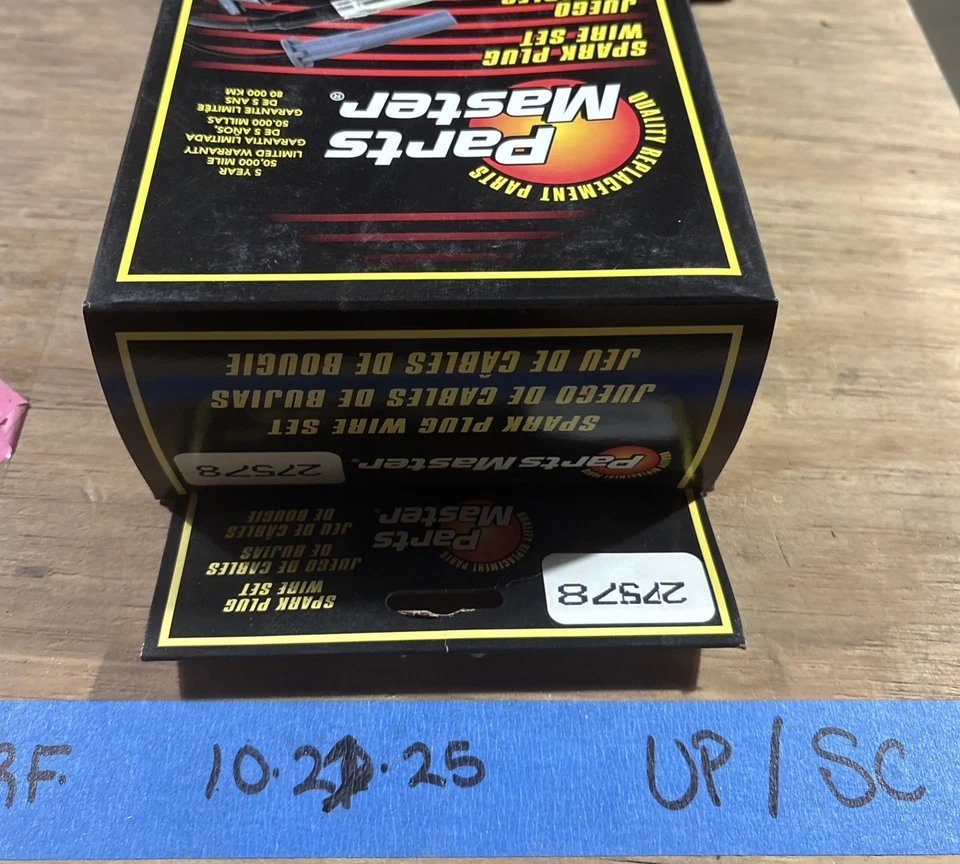 Набор проводов свечей зажигания Parts Master 27578 подходит для 95–02 Kia Sportage 2,0 л-L4 - Изображение 1 из 4