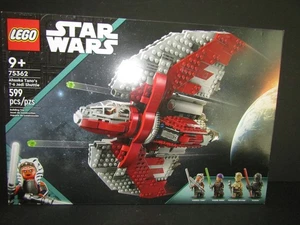 LEGO Star Wars AHSOKA TANO'S T-6 JEDI SHUTTLE #75362 Ages 9+ with 599 Pieces - Picture 1 of 6