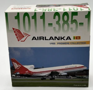 Dragon Wings Premiere Collection 55122 1:400  Die-Cast Air Lanka L1011-385-1 New - Picture 1 of 15