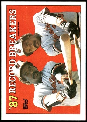 Eddie Murray 1988 Topps #4 Orioles MLB READ FREE SHIPPING AutographDen - Image 1 of 2