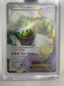 2012 POKEMON DARK EXPLORERS TORNADUS EX #108 HOLO FOIL CARD - Picture 1 of 2