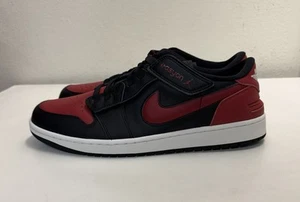 Nike Air Jordan 1 Low FlyEase Mens Sz 13 Black Varsity Red White DM1206-067 NEW! - Picture 1 of 13