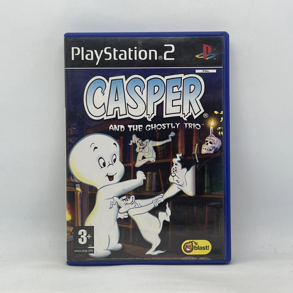 Casper And The Ghostly Trio PAL Platform Action Game PS2 Sony PlayStation PAL - Image 1 of 4