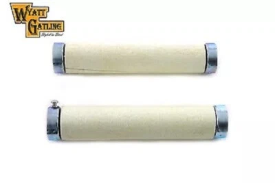 Juego de deflectores silenciosos Wyatt Gatling de 1-7/8 pulgadas para Harley Davidson 30-1407 Foto 1 de 4