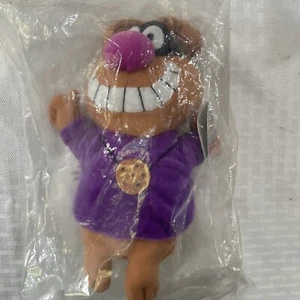 Vintage Cookie Crisp Crook General Mills Breakfast Babies Plush 1997 Beanie New - Picture 1 of 4