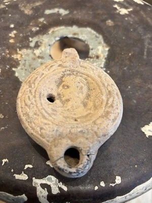 ancienne lampe à huile - Photo 1/4