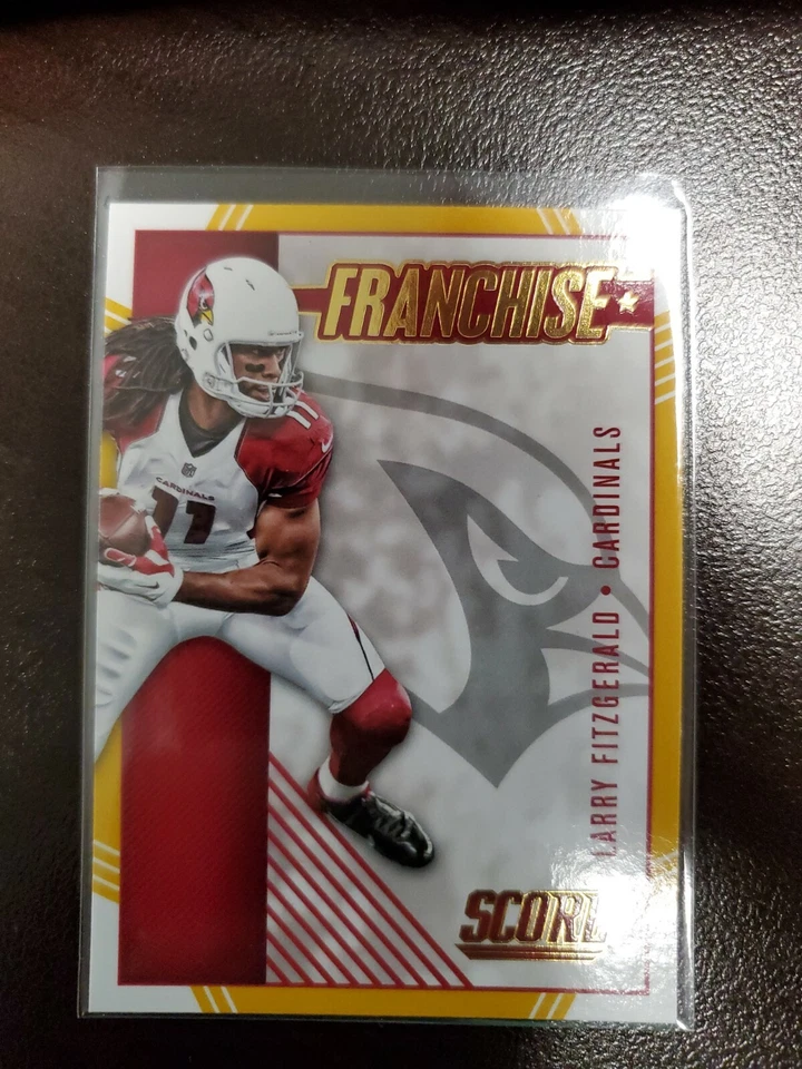 2016 Score Larry Fitzgerland Franchise GOLD ZONE card #29 - Image 1 of 2