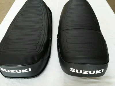 SUZUKI GT380 GT550 SEAT COVER L/M/A/B/C MODEL 1974 TO 1978 WITH STRAP (S*-34 ) - Image 1 of 4