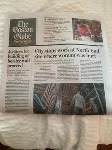 MOOKIE BETTS BOSTON RED SOX 3 HOME RUNS YANKEES BOSTON GLOBE FULL NEWSPAPER 3 HR - Picture 1 of 5
