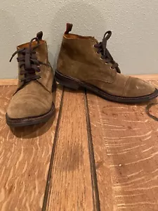 Allen Edmonds "PATTON" Cap-Toe Boots w/ DAINITE RUBBER SOLES USA 11.5 D - Picture 1 of 18