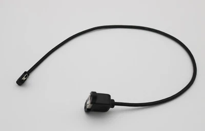 50cm USB 2.0 B Female Panel Mount to Mini 5 Pin Male Left Angle Extension Cable - Image 1 of 4