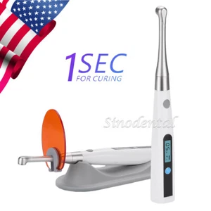 Dental Wireless LED Härtungslicht Lampe 1 Sekunde Heilung 1400mw/cm2 - Bild 1 von 12