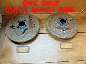 VAUXHALL (OPEL) CORSA C 2001-2003 HINTERRADNABE, BREMSTROMMEL STÜTZPLATTE NICHT ABS, NUR EINE - Bild 1 von 3