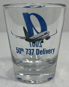 50th 737 Delivery, 2007 - Shot Glass Shooter - Airplane/Aircraft/Plane - Picture 1 of 6