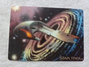Star Trek Ferengi Marauder Porcelain Card From Hamilton Collection Card No 4376A - Picture 1 of 2