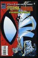 SPIDER-MAN PUNISHER FAMILY PLOT #2 NEAR MINT 1996 MARVEL EDGE LIMITED SERIES