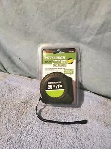 NEW PITTSBURG 25 FOOT QUICK FIND TAPE MEASURES EASY READ / FREE SHIPPING - Picture 1 of 4