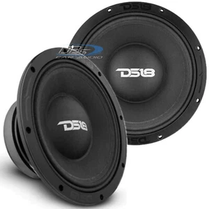 2x DS18 10" Midbass Speakers - PRO-ZXI10MBASS 500w Rms 8-ohm Loudspeakers - Picture 1 of 5