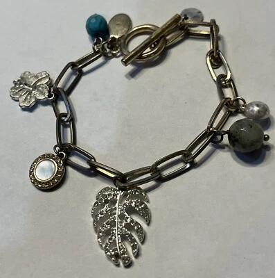 "Brazalete Tommy Bahama Tropical Oasis Charm 7""" Foto 1 de 4