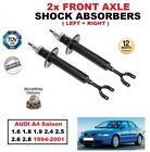 FRONT SHOCK ABSORBERS for AUDI A4 Saloon 1.6 1.8 1.9 2.4 2.5 2.6 2.8 1994-2001