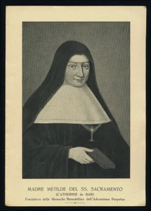 santino-holy card S.D. MATILDE DEL SS. SACRAMENTO - Bild 1 von 1