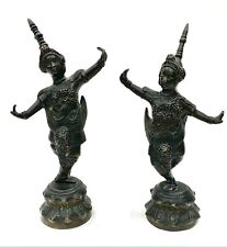 Thailand - Paar Statuen aus Bronze