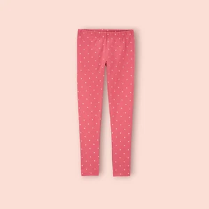 Oshkosh B'gosh Girls Polka Dot Jersey Leggings Pink NWT Size 6/6X - Picture 1 of 1