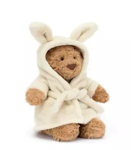 New Bathrobe Bartholomew Bear Plush 26cm - Picture 1 of 5