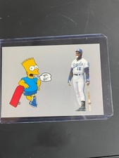 BO JACKSON & BART "Bo Knows Bart" 1990 Oddball Promo Card - KC Royals NM-Mint