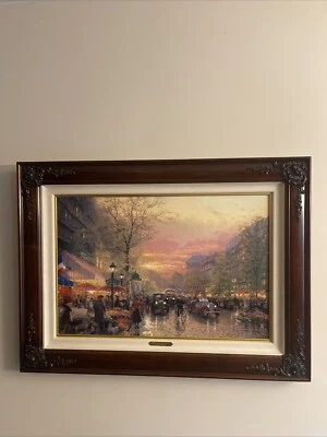 "Paris, City of Lights" Thomas Kinkade COA - Image 1 of 4