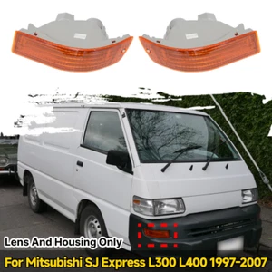 2pcs Amber Front Bumper Indicator Light Lamps For Mitsubishi Express 2000-2013 - Picture 1 of 14