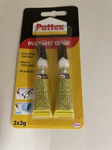 Pattex Secondary Glue Instant Glue All Glue Repair Glue Inside/Outside - Picture 1 of 2