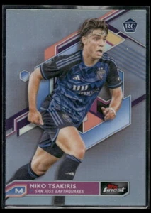 2023 Finest MLS #45 Niko Tsakiris Refractor - Picture 1 of 2